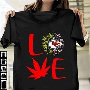 Kansas City Chiefs Cannabis Love Shirt